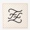 Fendi Foulard In Karligraphy Motif Silk White