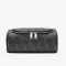 Fendi Make-up Bag with Handle In FF Motif Fabric Black