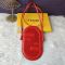 Fendi O'Lock Phone Pouch In Calfskin Red