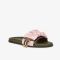 Fendi Vertigo Slides Women Satin Pink